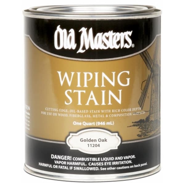 Old Masters 11204 1 Quart Golden Oak Wiping Stain OL311272 - main